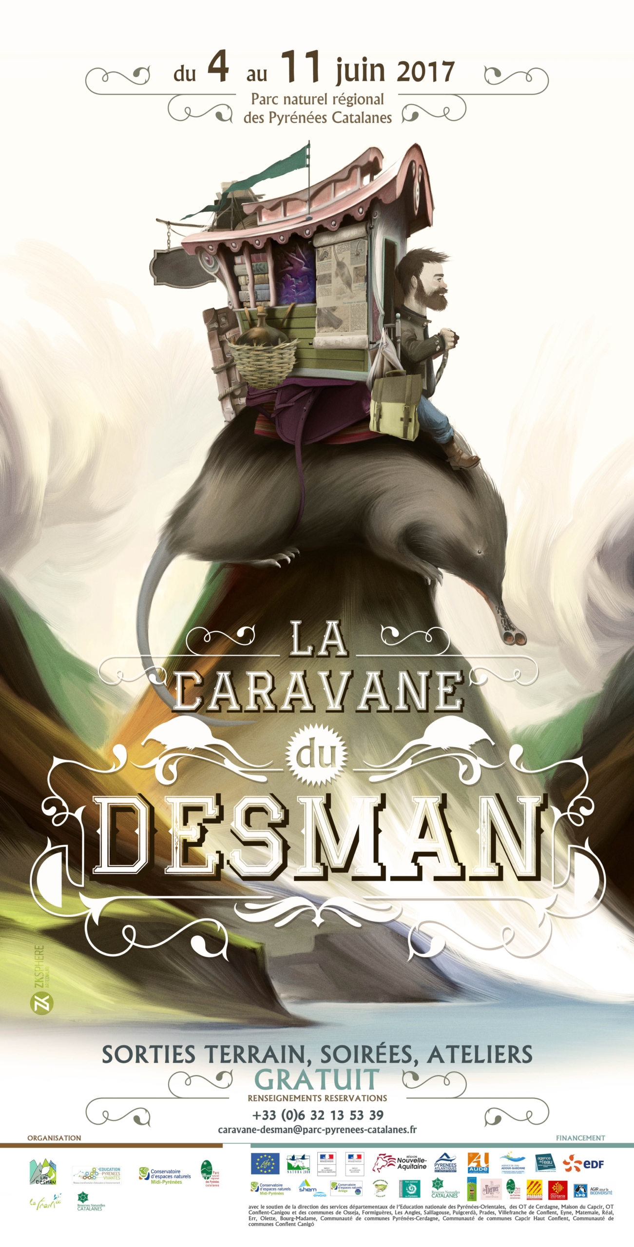 caravane du desman