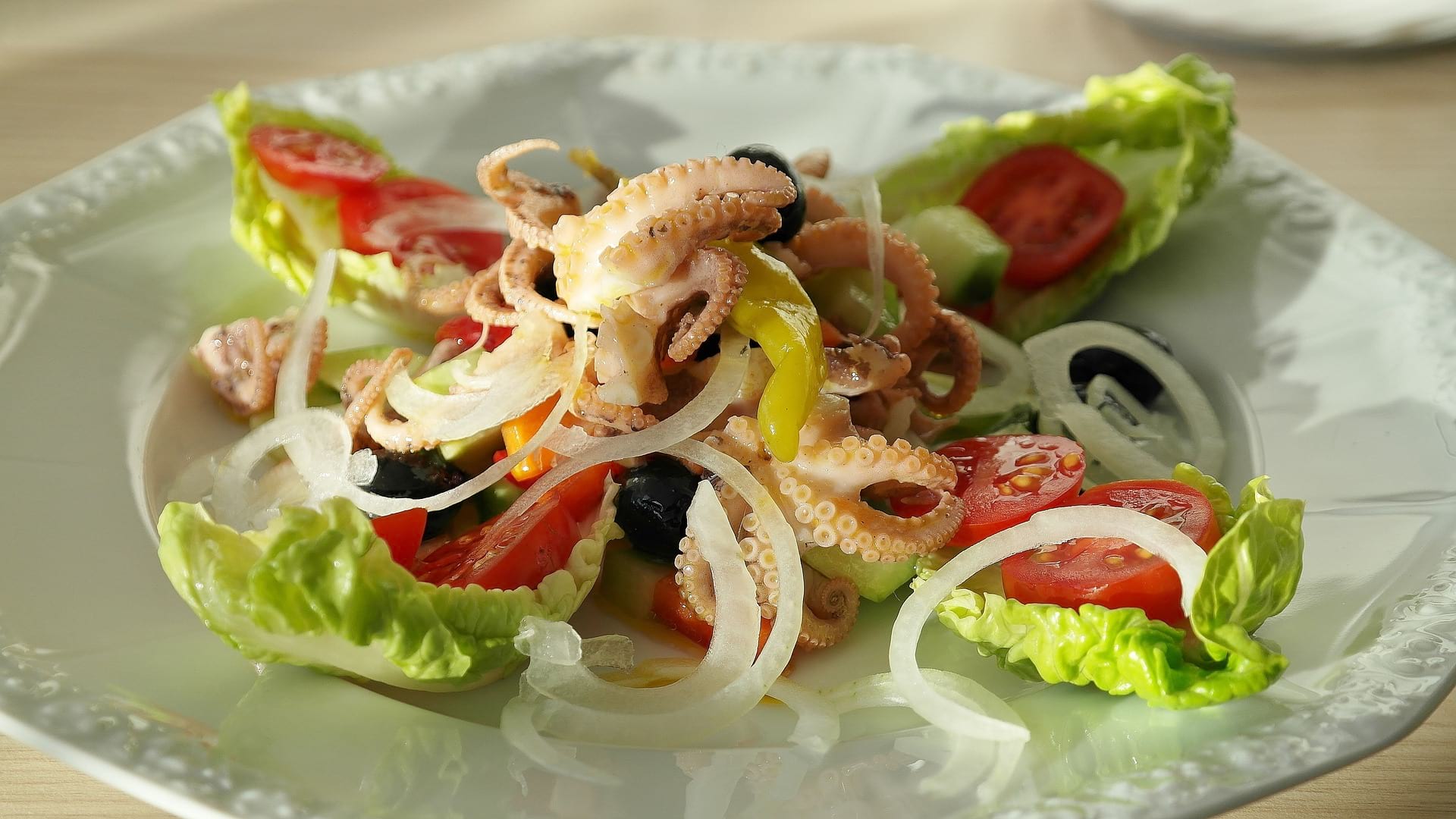 octopus salad