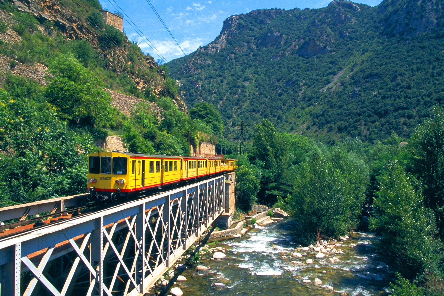 Little yellow train Cerdagne