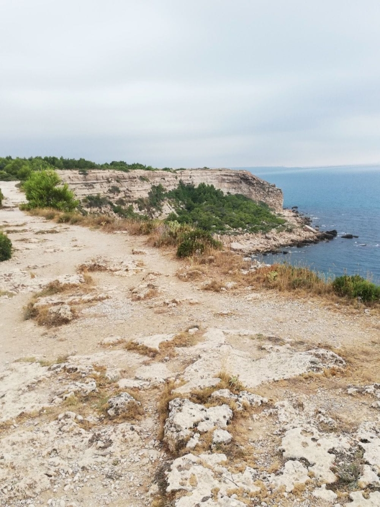 Leucate: Plateau, cliffs and coast