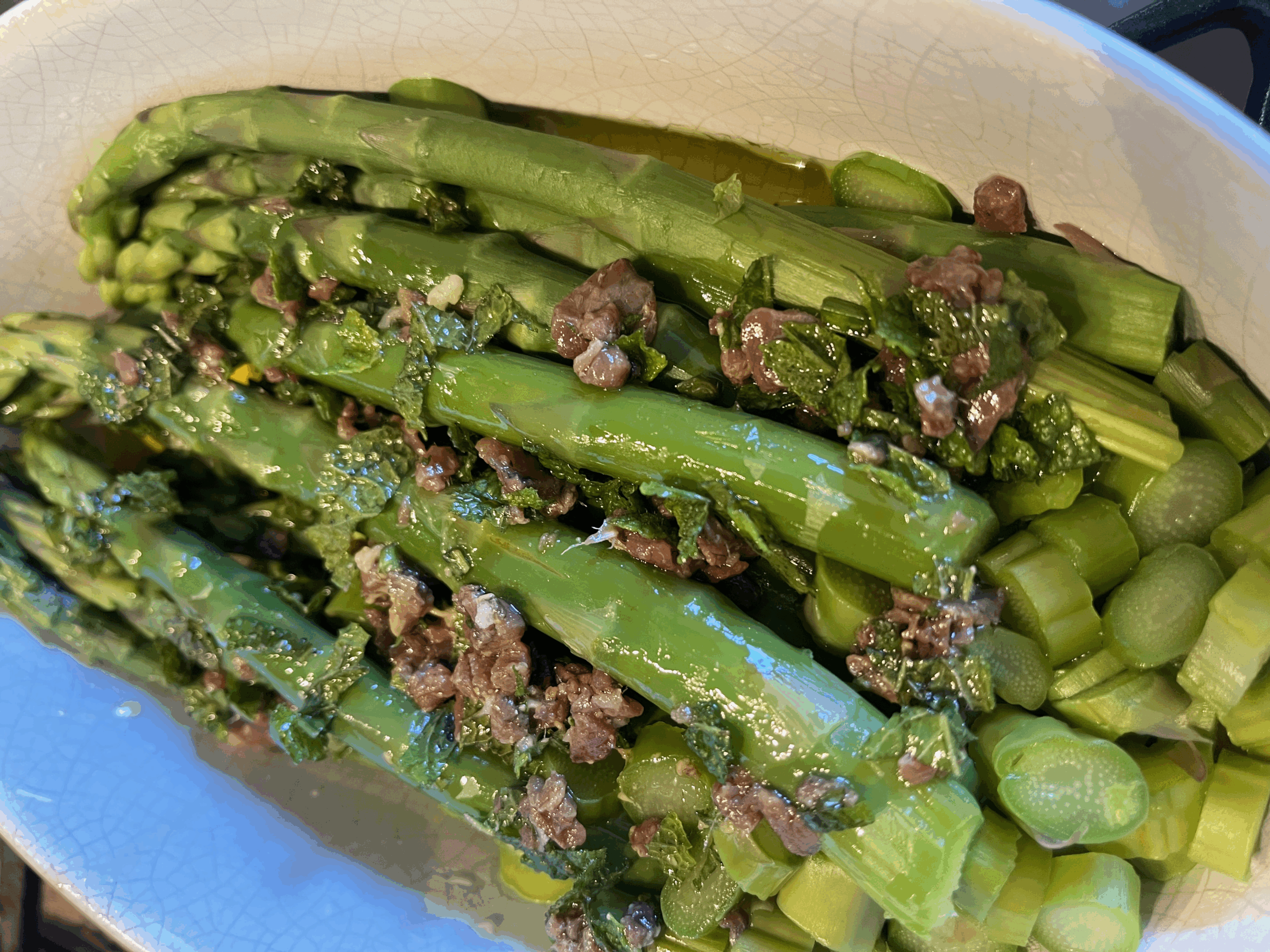 Stalking Spring Asparagus: asparagus marinade