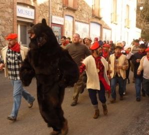 fete de l'ours/bear festival Saint Laurent