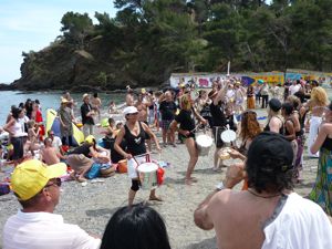 Beach festival, Port Vendres
