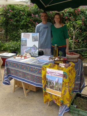 Laurent Dieval and his wife Hilde