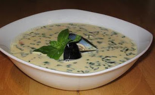 Billy B mussel soup