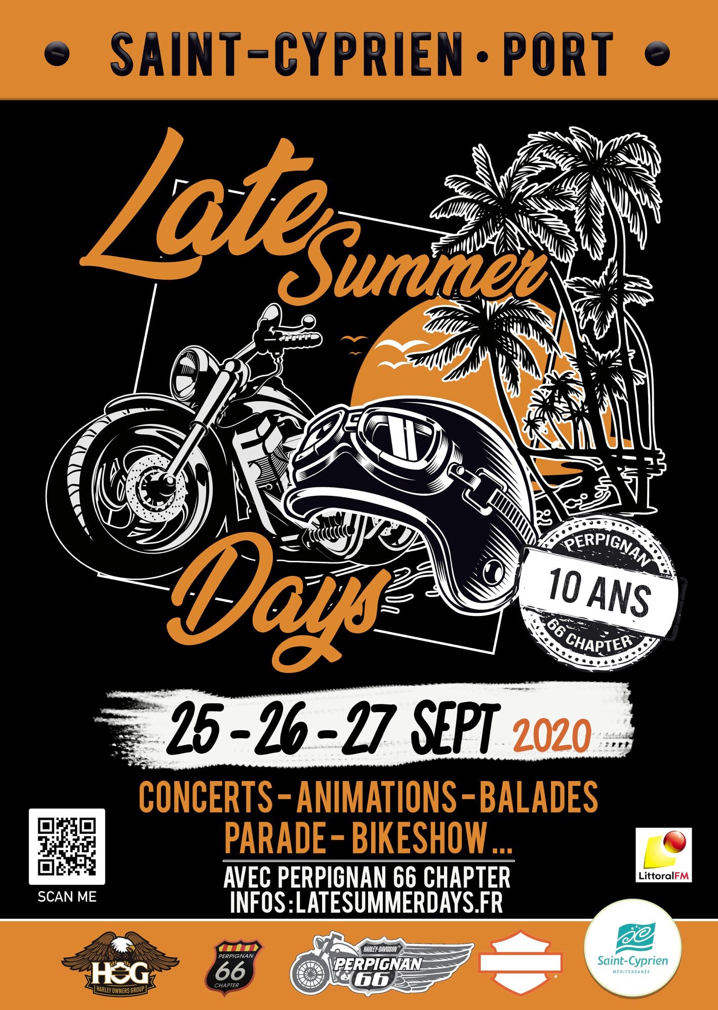 Late Summer Days Motorbike Festival In Saint Cyprien Late Summer Days Motorbike Festival In Saint Cyprien