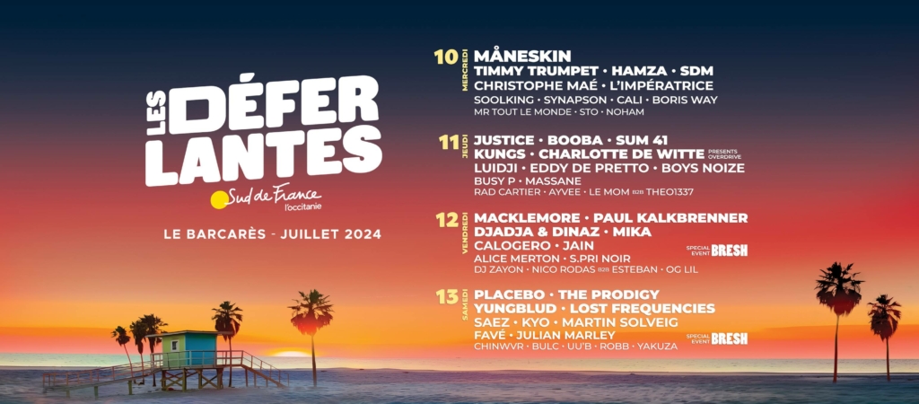 déferlantes 2024 line up