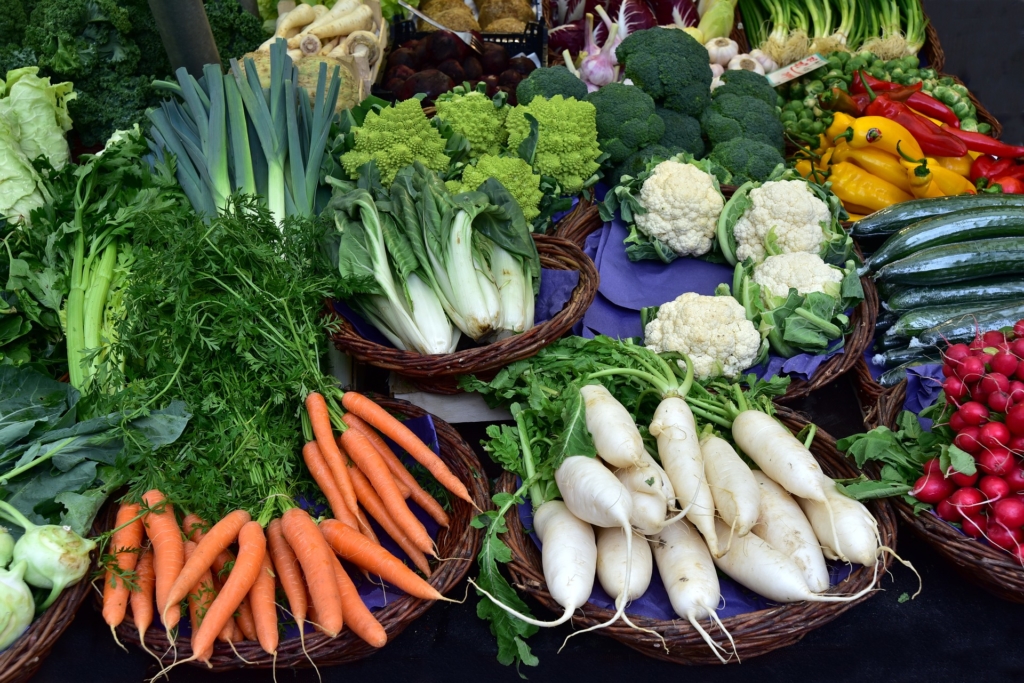 market vegetables