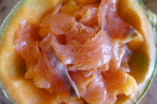 melon salmon food suzanne