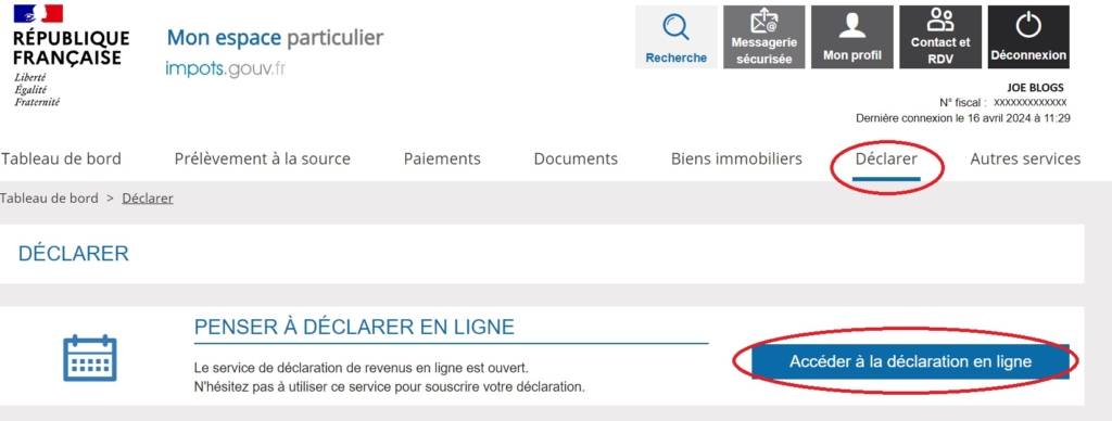 online tax