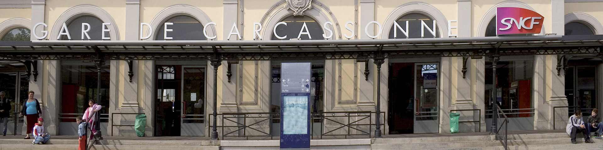 Carcassonne train station