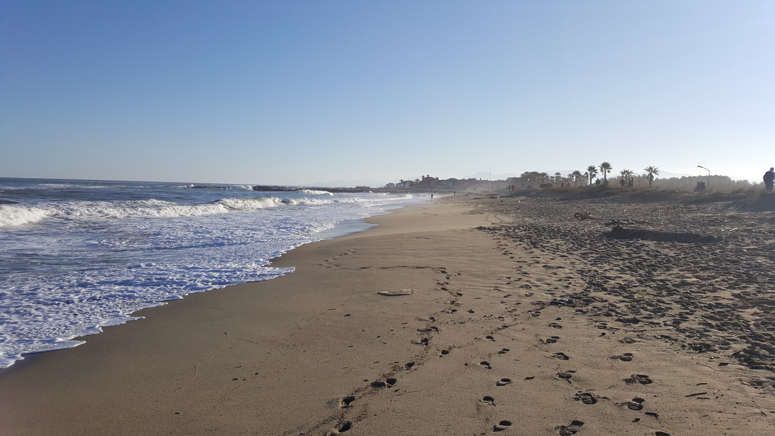 sainte marie plage hiver