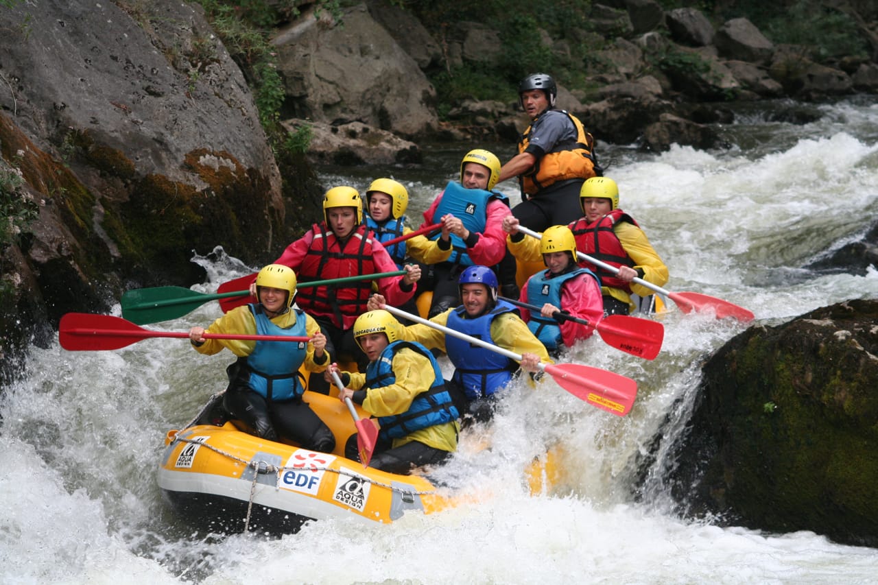 rafting with Exterieur Nature