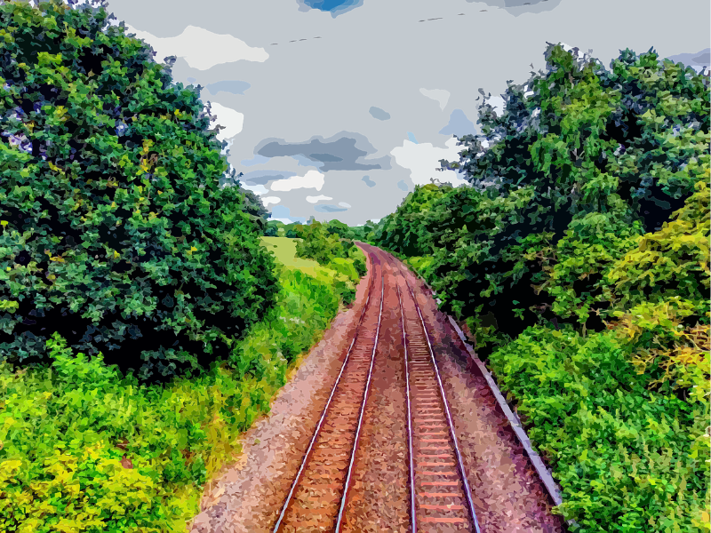 train tracks