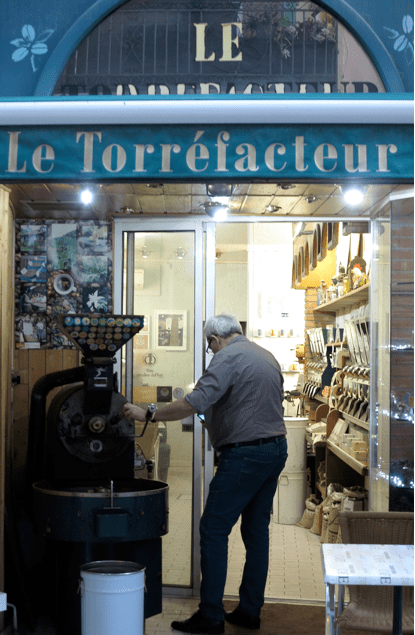 rue des Augustins café Perpignan