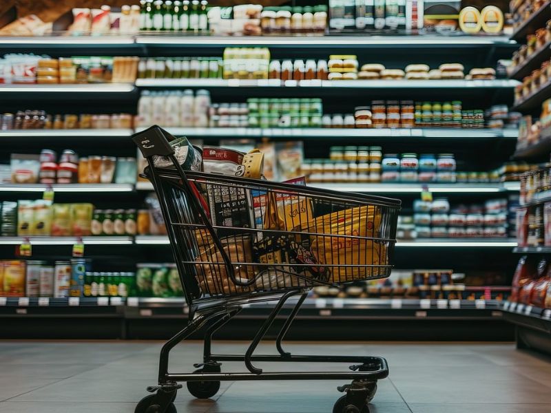 supermarket trolley