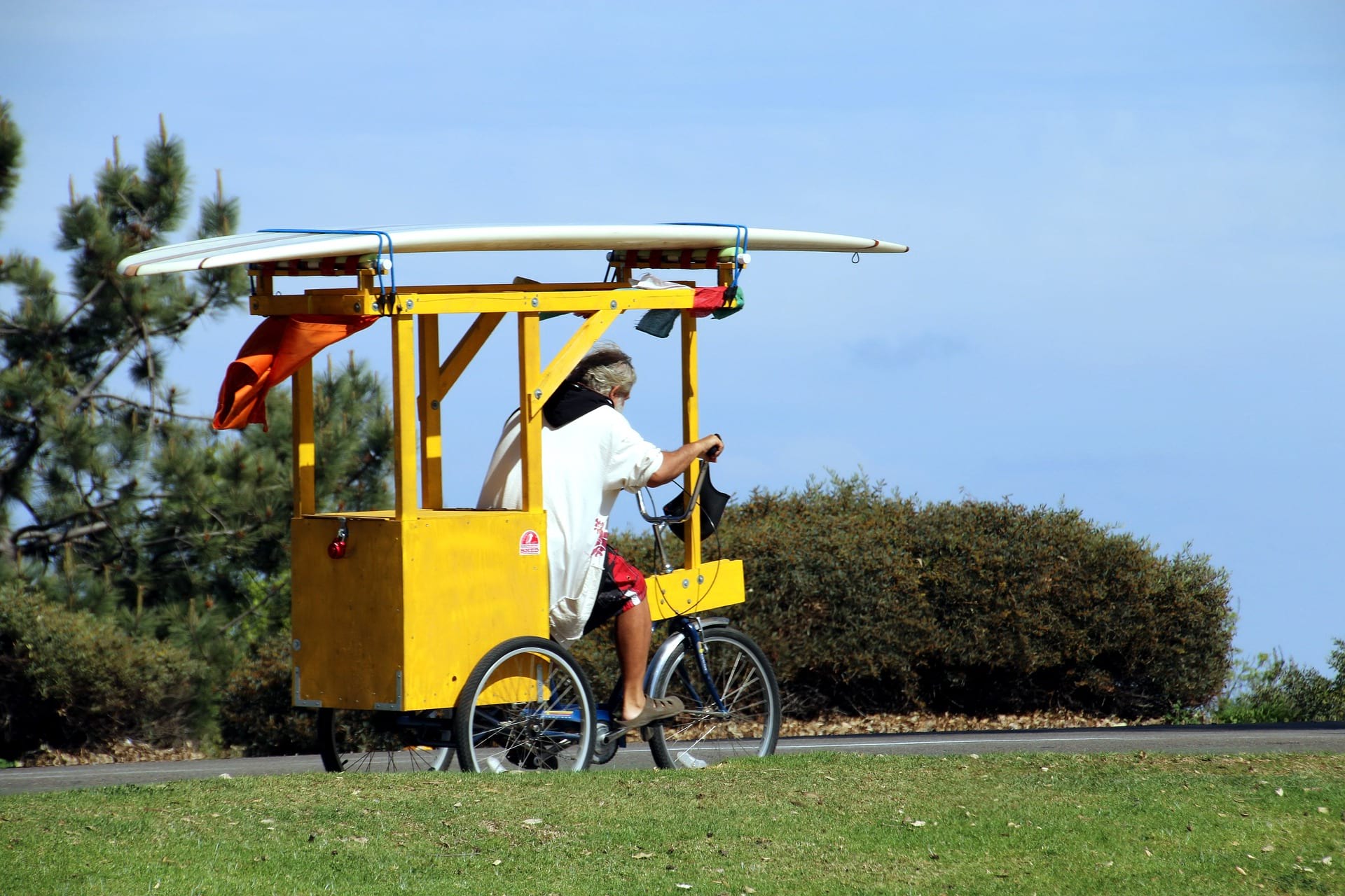 surfboard bike