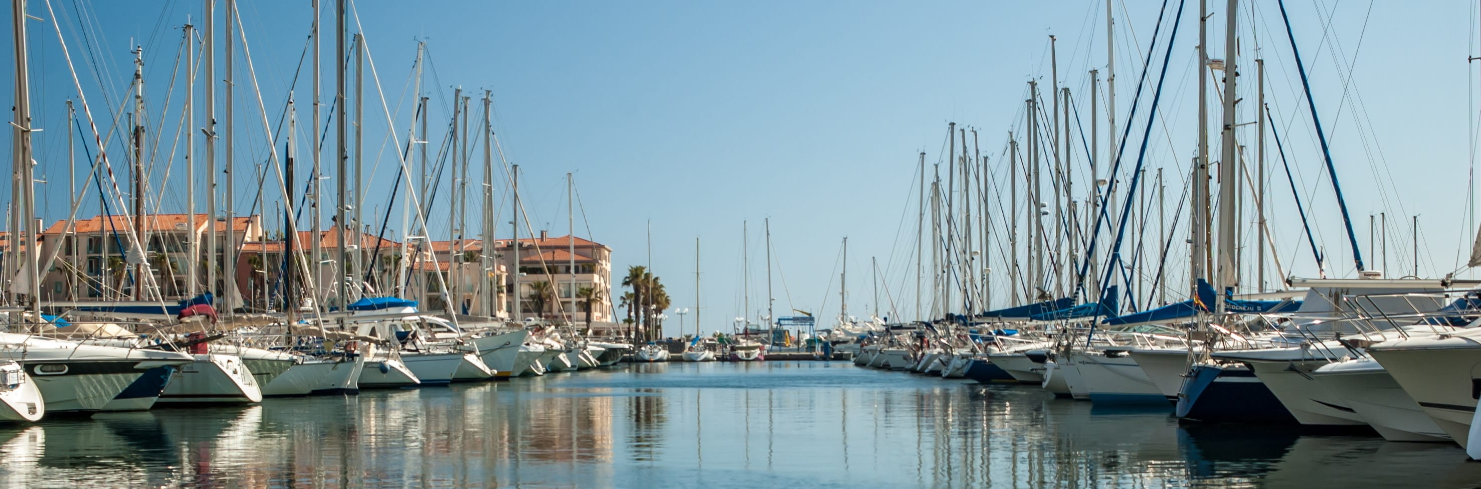 Boats in Argeles Port